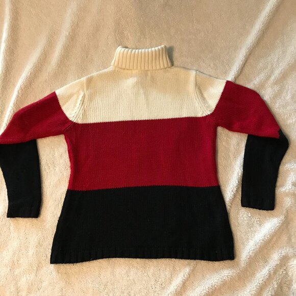 Vintage 90s Sag Harbor Turtleneck Sweater Size Medium? _ swtr025 - Picture 2 of 6